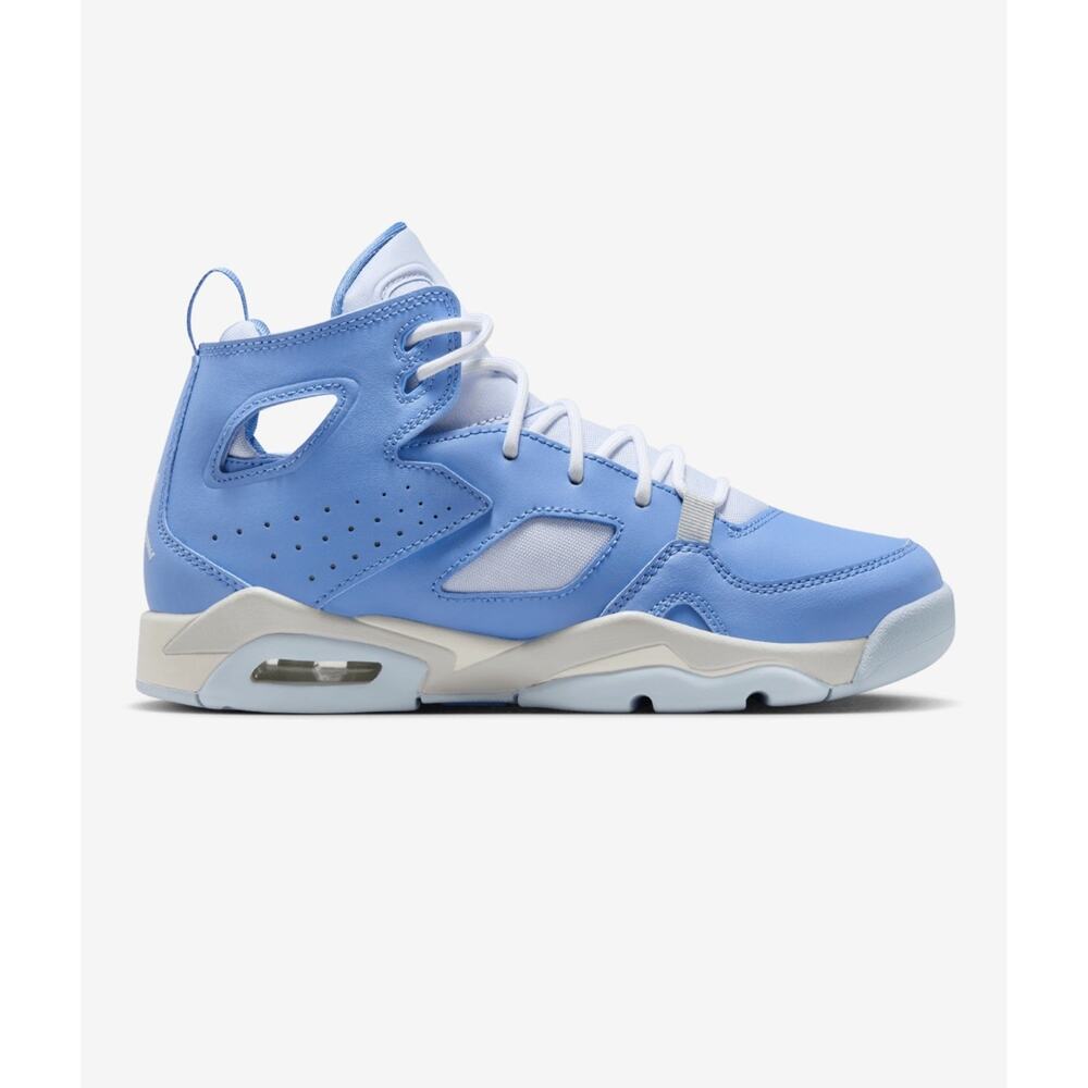 Nike Jordan Boys FLTCLB 91 (GS) Leather Sneaker Hydrogen Blue Size 4.5y